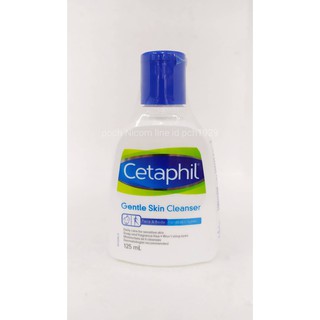 Cetaphil Gentle Skin Cleanser (125 ml.) เซตาฟิล เจนเทิล สกิน คลีนเซอร์ ขนาด 125 มล. จัดส่งโดย kerry รับประกัน 100 %