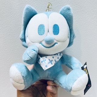 #ตุ๊กตา #เฟลิกซ์ #Felix the #cat #งานหายากที่สุด #สีฟ้า #สภาพสมบูรณ์ #งานเเรร์ #ป้ายห้อย #ลิขสิทธิ์แท้ #ขนาด7.5นิ้ว