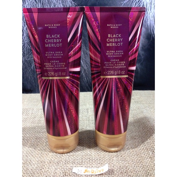 Ultra Shea Body Cream / Black Cherry Merlot / Bath & Body Works