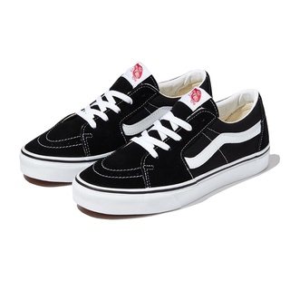 Vans รองเท้าผ้าใบ Sk8-Low | Black/True White ( VN0A4UUK6BT )