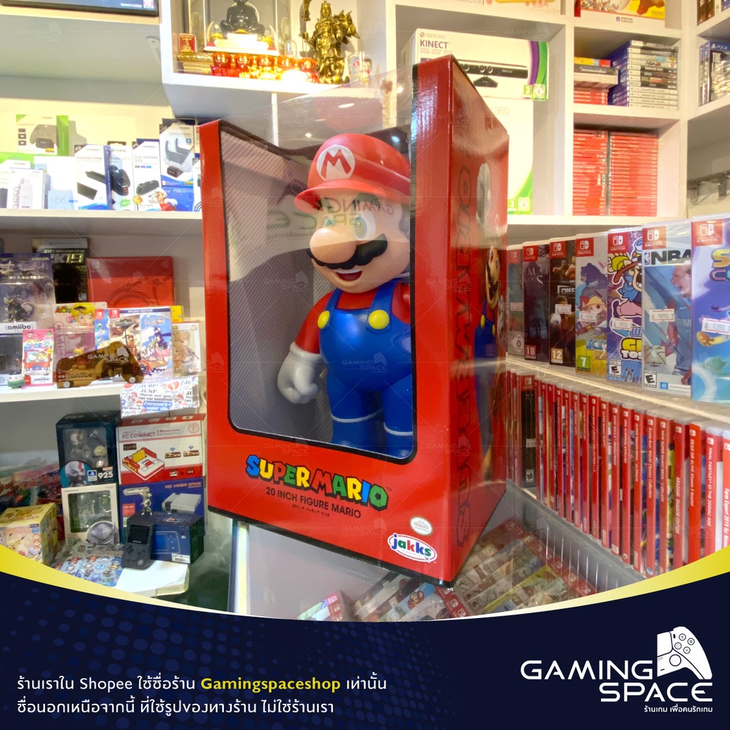 ของแท้ !!! Jakks Pacific : Super Mario 20 Inch Figure Mario size 20"