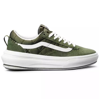 VANS OLD SKOOL OVERT PLUS CC COZY CAMPER CHIVE SNEAKERS สินค้ามีประกันแท้