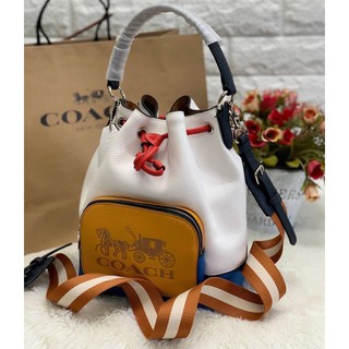 COACH Jes Drawstring Bucket Bag