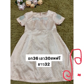 Recommend Old rose dressงานป้ายแบรนด์ เรียบหรูดูดีมากจ้า อก36 สภาพใหม่น้า