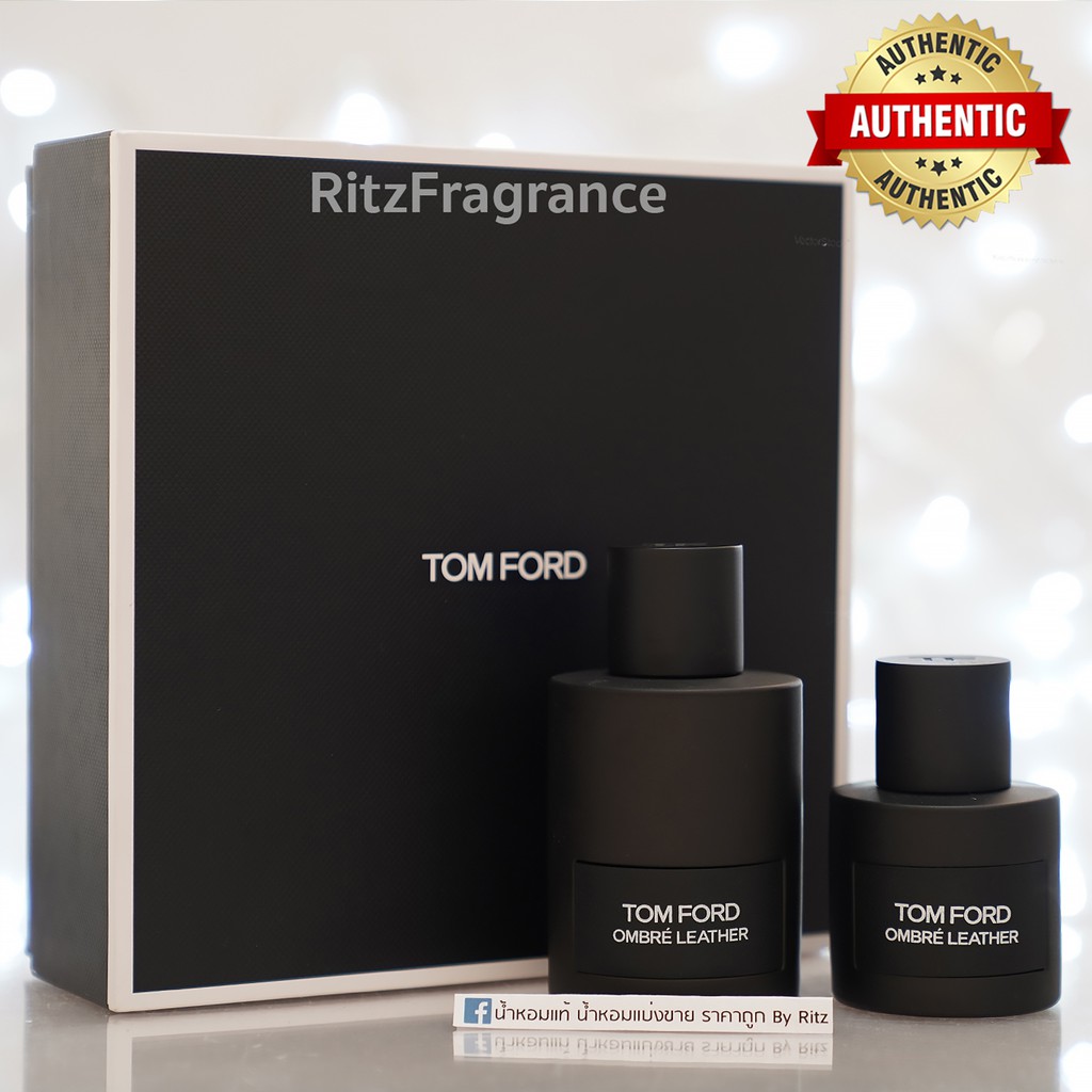 [กล่องขาย] Tom Ford : Ombre Leather Eau de Parfum 100ml + 50ml