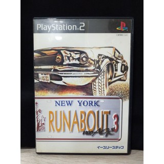 แผ่นแท้ [PS2] Runabout 3: Neo Age (Japan) (SLPS-25108 | SLPM-65345) Simple 2000 Ultimate Vol. 9: Bakusou! Manhattan