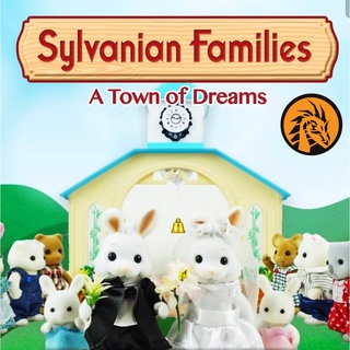 🔥พร้อมส่ง🔥บ้านตุ๊กตา ซิลวาเนียน Sylvanian Happy Family ธีมงานแต่งงาน Wedding Ceremony ขนาด 20 ซม เกรดพรีเมี่ยม สวยมากคับ