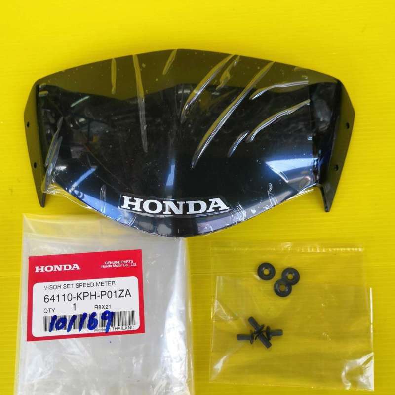บังไมล์ ชิวหน้ากากเวฟ125iไฟเลี้ยวบังลม​ แท้เบิกศูนย์​Honda.