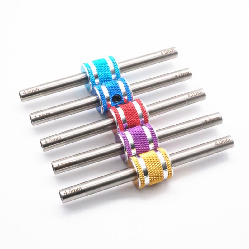 Mini 4wd Hexagonal Turnbuckles 4-4.5mm Self-made Parts For Tamiya  Tool For I