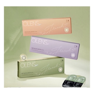 Olens พร้อมส่ง `♡̷̷̷รุ่น French Gold (แบบยกกล่อง 5คู่ )