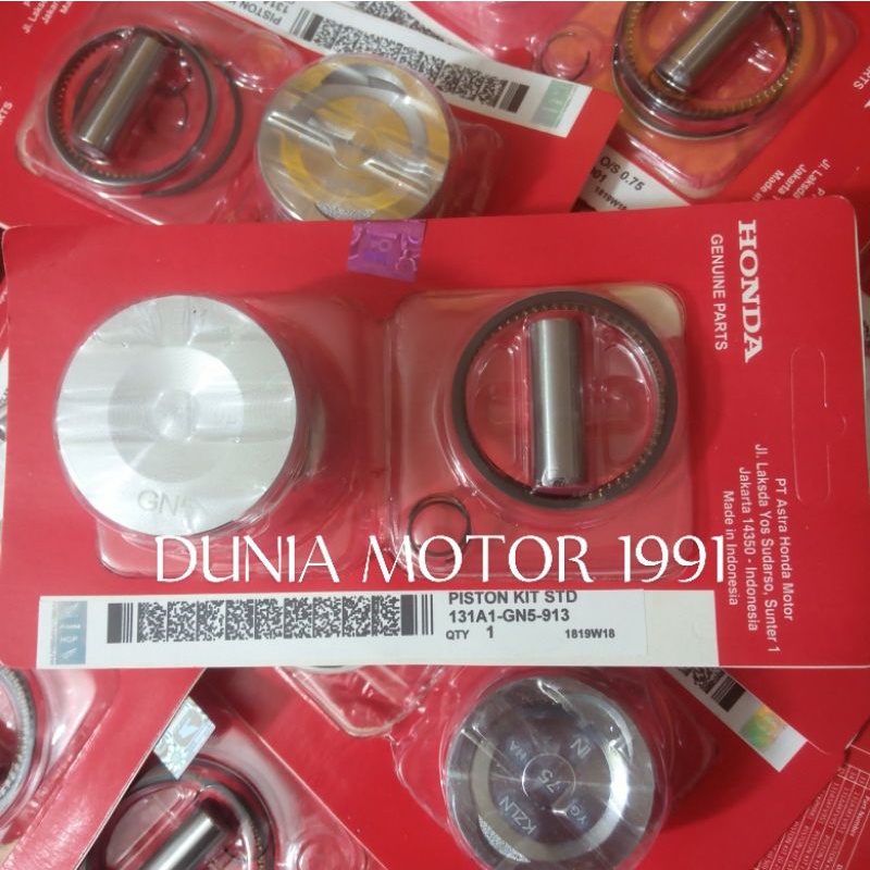 PISTON KIT SEHER GRAND OVERSIZE STANDARD CODE GN5