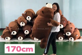 ตุ๊กตาหมีขี้เซา 170cm (วิธีวัดดูในคลิปวีดีโอจ้า)