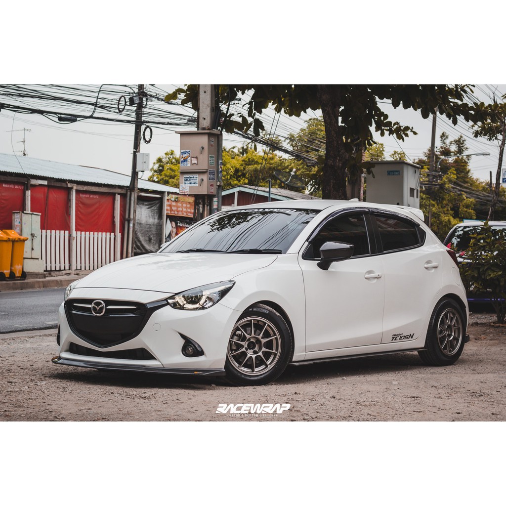 สติกเกอร์ wedsport tc105n  tc105xติดชายประตู เหมาะสำหรับรถที่ใส่ล้อแม็กลายtc สามารถติดได้ทุกรุ่น ทุกยี่ห้อ - รูปที่ 4