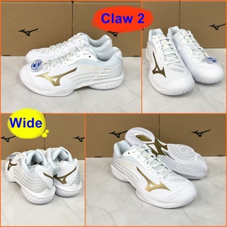 Mizuno Wave Claw 2 ยอดรองเท้าแบดมินตัน หน้าเท้ากว้าง ยอดนิยม หรูหรา สีสวย นุ่มใส่สบายเท้า เบา น่าใช้ 71GA211050