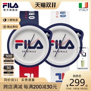 นาฬิกาผู้ชายอื่นๆ♀▩❖[สินค้าใหม่] FILA อย่างเป็นทางการสำหรับผู้ชายและผู้หญิงนาฬิกาคู่รุ่น Trendy Contrasting กีฬานาฬิกาซิ