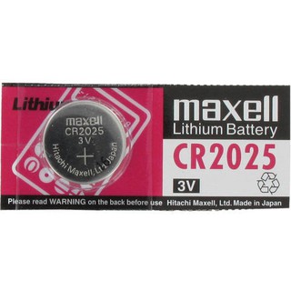 Maxell ถ่าน แบตเตอรี่ ถ่านกระดุม CR2025