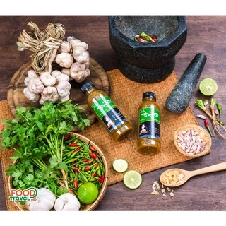 น้ำจิ้มซีฟู้ด คุณละออง สูตรดั้งเดิม(น้ำตาลธรรมชาติ) ขนาด 1 Kg Seafood Sauce (Khun Laong's Brand)