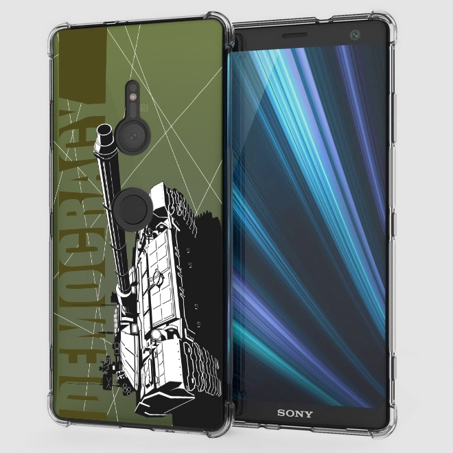 เคส สำหรับ Sony Xperia XZ3 War Series 3D Anti-Shock Protection TPU Case [WA001]