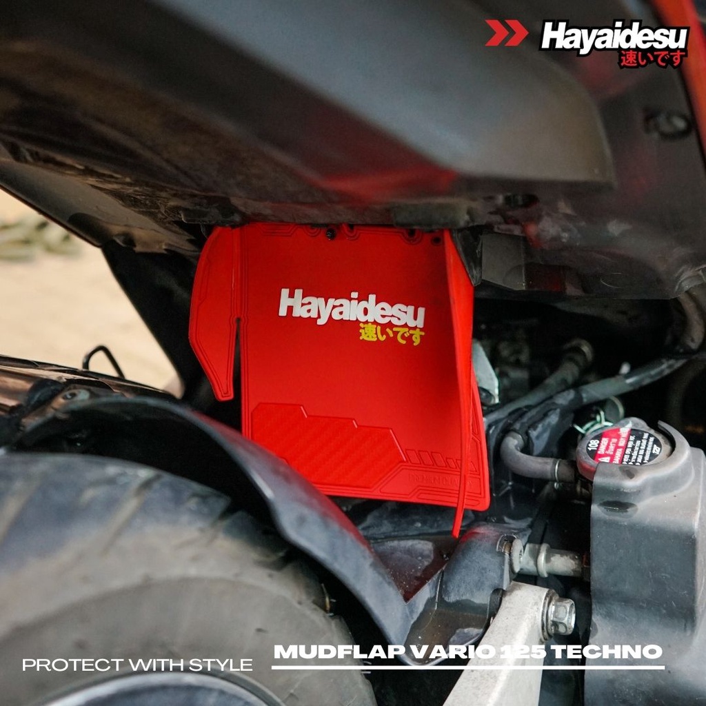 Honda Vario Click 125 Techno Fi Bulb 2012-2014 Mud Flap Mudguard Hayidesu Motorcycle