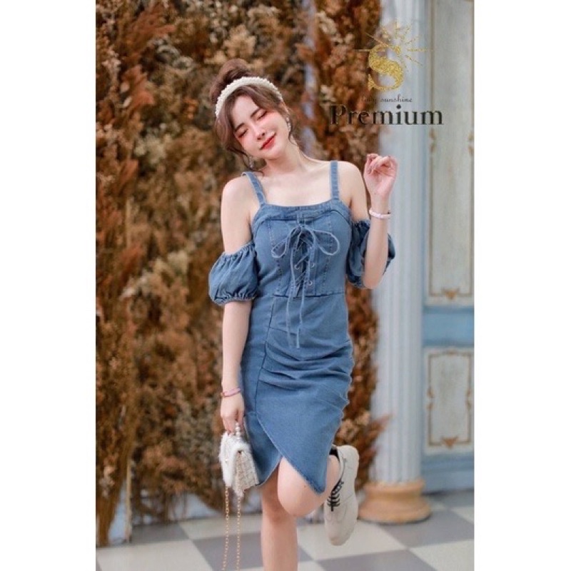 เดรสยีนส์ งานป้าย Lady Sunshine Premium