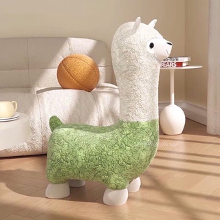 Alpaca stool chair🦙เก้าอี้สตูลอัลปากาสุดคิ้ว สามารถนั่งหรือเป็นพร็อพตกแต่งบ้านก็ได้น้าา