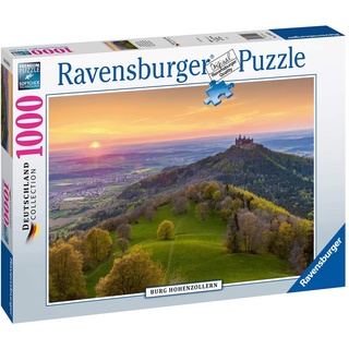 จิ๊กซอว์ Ravensburger - Hohenzollern Castle, Multi Colour  1000 piece  (ของแท้  มีสินค้าพร้อมส่ง)