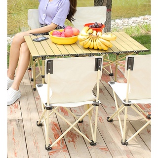 เก้าอี้สนามปิคนิคพับได้ พกพา ชายหาด แคมป์ปิ้ง Hiking Camping Chair