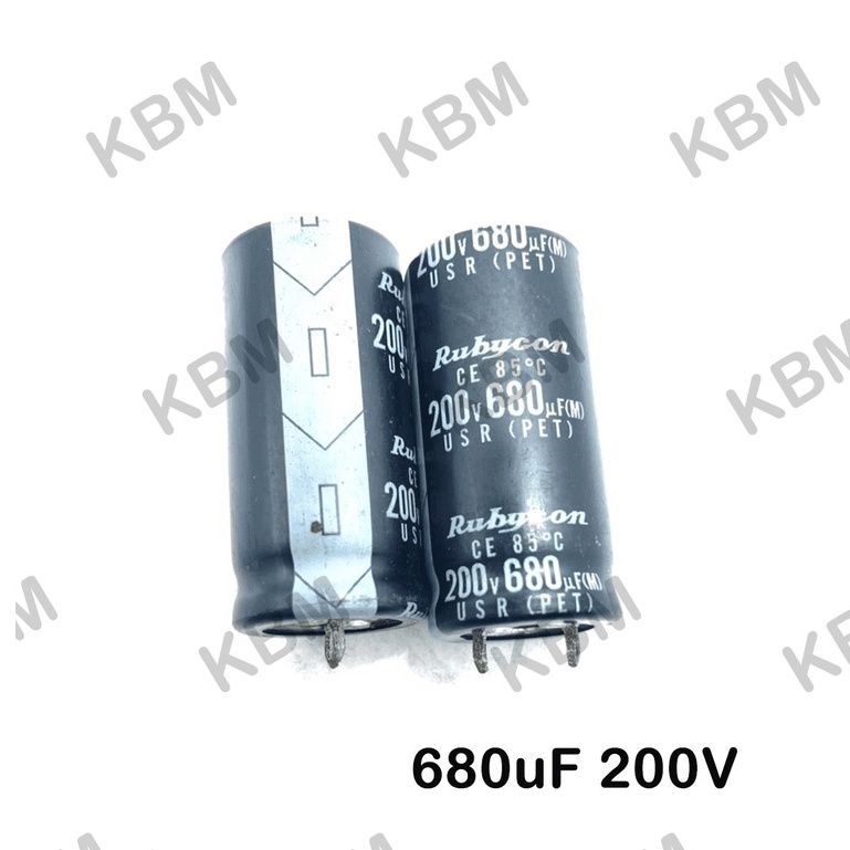 Capacitor (คาปาซิเตอร์) 680uF200V 680uF250V
