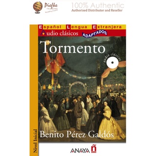 Tormento: Lecturas - Audio Clásicos adaptados - Nivel Inicial : 9788467814118 (นำเข้าของแท้100%)