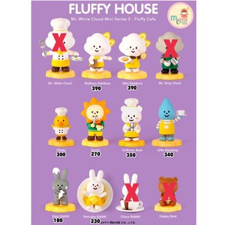 ❣️พร้อมส่ง❣️Fluffy House Series 3 : Fluffy Cafe