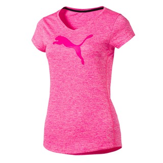 เสื้อคอวีแขนสั้นแบรนด์Pumaของแท้!!! รุ่นActive Training Womens Heather Cat T-Shirt (514121-14)
