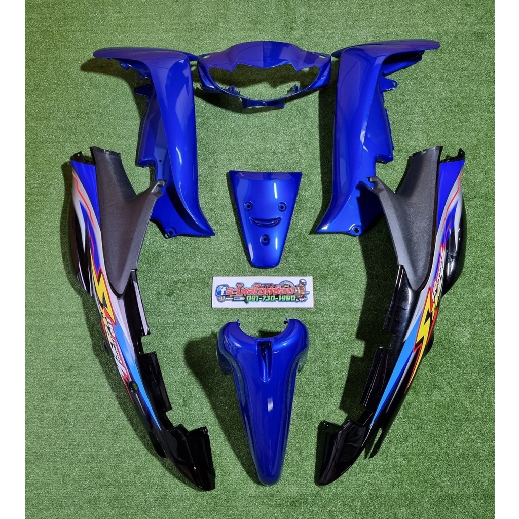 ชุดสี SUZUKI SMASH 110 สแมช กันตกยาว เฟรมรถ สแมช จูเนียร์ สแมช110 พลาสติกเกรดดี งานสีละเอียด รับประก