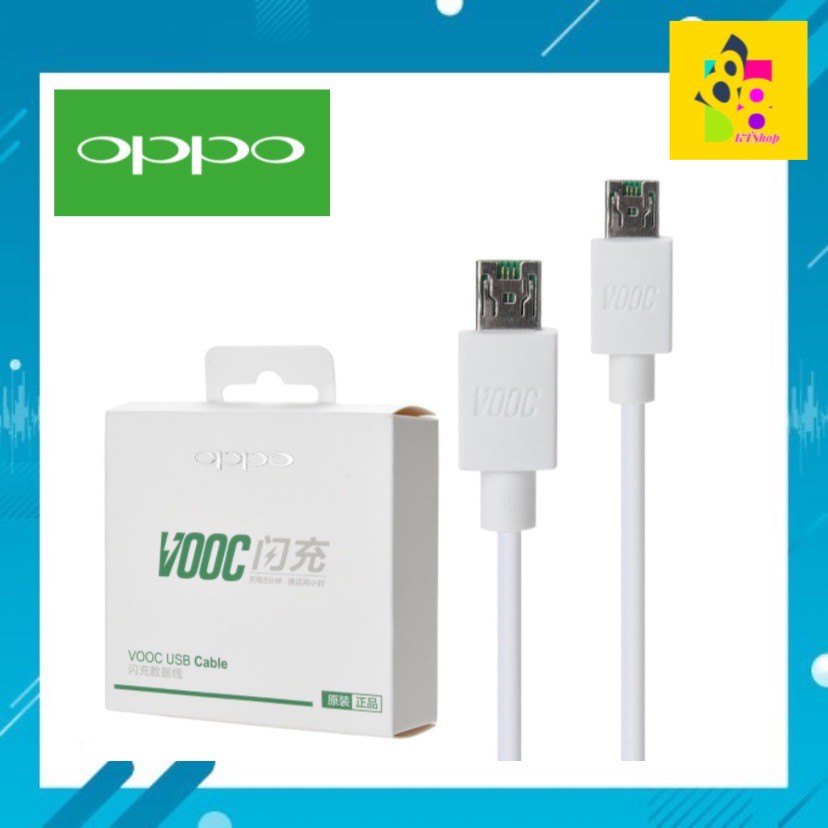 สายชาร์จVooc ชาร์จด่วน ชาร์จเร็ว VOOC Micro USB 7 Pin Flashing data line ชาร์จเร็วOPPO รุ่น R9S,F7,F9,F11,R15