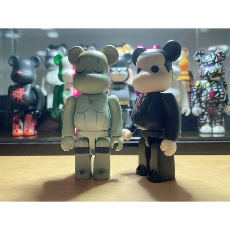 (ของแท้ไม่มีกล่อง) คู่ Be@rbrick Series 21 Horror & Secret Horror: Twin Peaks