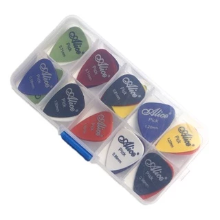 กีตาร์ไฟฟ้า Pick Acoustic Music Picks Plectrum 0.58 / 0.71 / 0.81 / 0.96 / 1.20 / 1.50mm ความหนาอุปกรณ์กีตาร์