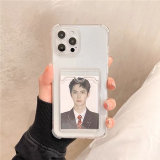 เคสใสใส่บัตร Oppo A5 2020 A9 2020 A15 A15s A16 A16s A16k A17 A12 F9 A5s A7 A36 A53 A95 A96 A94 4g