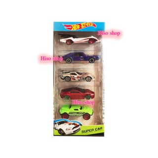 Hot Speed Super Car ซิ่งจิ่ว 5 คัน Hot Speed Super Car คละสี หลากหลายขนาด