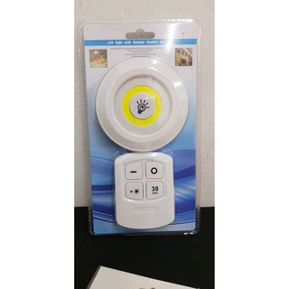 LED LIGHT WITH REMOTE CONTROL SET OF 3 ไฟ ประดับผนัง LED แบบชุด 1 ชิ้น พร้อมรีโมทปรับความสว่างได้ ตั้งเวลาได้ 30 นาที