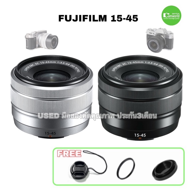 FUJIFILM XC 1545mm Lens Fujinon f3.55.6 OIS PZ เลนส์ XA5 XA7 เล็กเบา