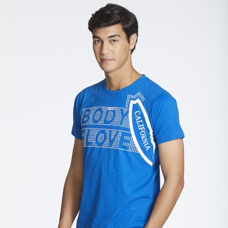 BODY GLOVE Mens Premium Tee T-Shirt เสื้อยืด ผู้ชาย สีน้ำเงิน-02