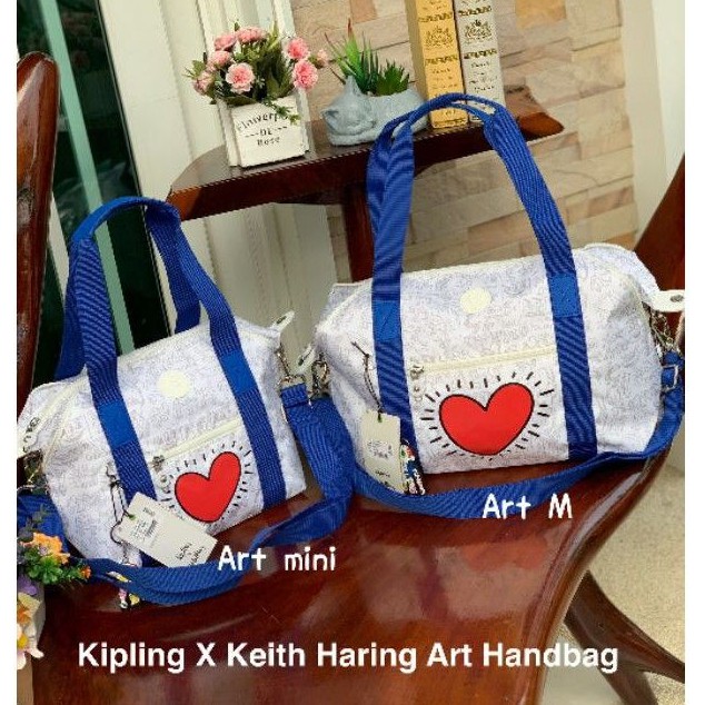 Kipling X Keith Haring Art Handbag