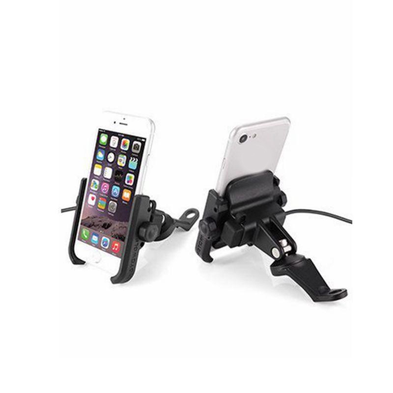 Motowolf ที่วางโทรศัพท์มอเตอร์ไซค์ กันกระแทก ของแท้100% รุ่น MDL 2805C แบบมี USB