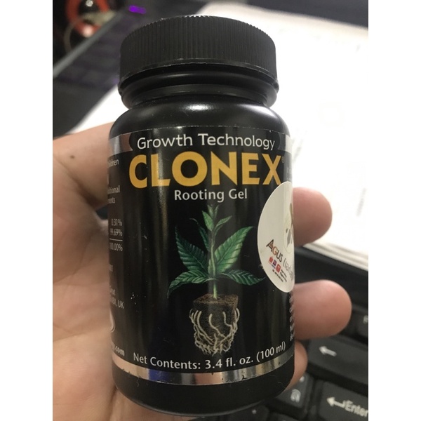 Clonex 100 ml. เจลเร่งราก กัญชา ของแท้ 100% จาก USA Cannabis น้ำยา เร่ง ราก ดอก เร่งโต เร่งราก ระเบิ