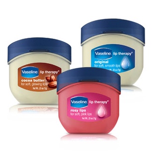 ของแท้แน่นอน!!! Vaseline Lip Therapy วาสลีน ลิป เทอราพี 3 กลิ่น 7 กรัม