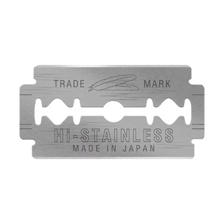 ใบมีดโกน Feather 71-S ตราขนนก x 100 ชิ้น แบบ 2คม สำหรับโกนหนวด โกนผม Feather Shaving Razor Double Edge Blades from Japan