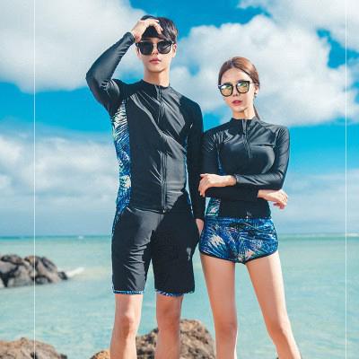 sports diving yoga suit couple swimsuits