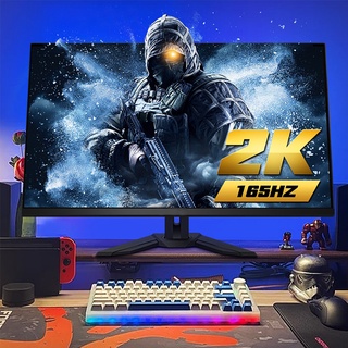 จอคอมพิวเตอร์   27นิ้ว monitor จอคอม 144HZ จอมอนิเตอร์เกมมิ่ง 4K IPS desktop gaming LED หน้าจอโค้ง