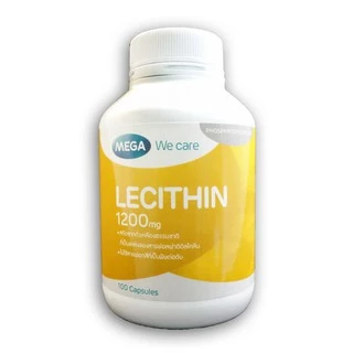 *ไขมันพอกตับ*MEGA We care Lecithin 100 แคปซูล บำรุงสมอง ตับ ป้องกันท่อน้ำนมอุดตัน บำรุงตับ