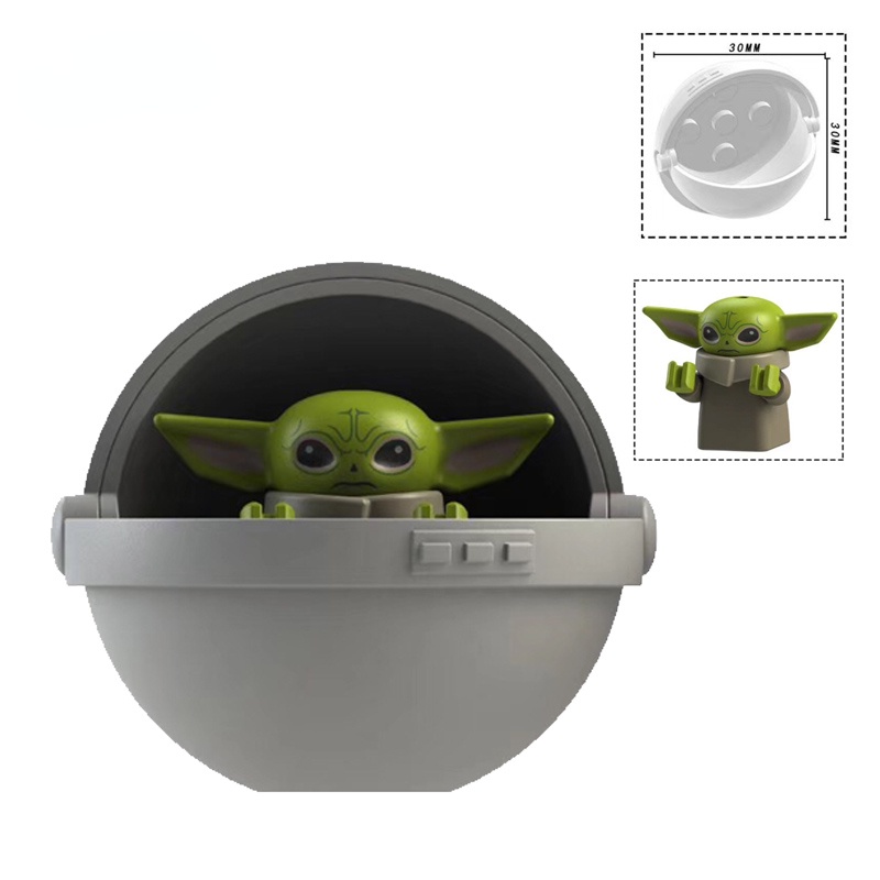 Obi-wan Kenobi MinifiguresJedi Master Lightsaber บล็อคตัวต่อ ของเล่นสําหรับเด็ก - รูปที่ 7