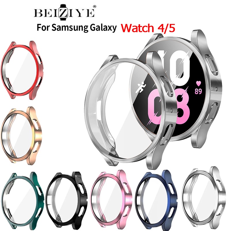 beiziye เคส galaxy watch 5 40มม 44มม สมาร์ทวอทช์ TPU เคสป้องกัน Samsung Galaxy Watch 5 4 40มม 44มม นาฬิกาสมาร์ท